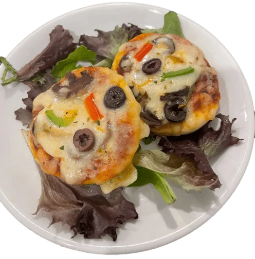 Pizza Bites (2 pieces) (V, GF)